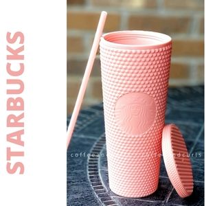 Starbucks Pink Matte Studded Tumbler 24oz Venti NWT 2020 Release